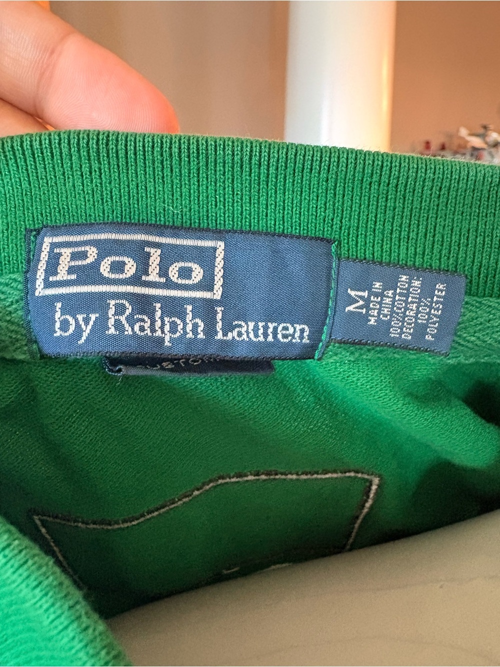Polo by Ralph Lauren Green Italy Logo Polo Shirt - Picture 8 of 9